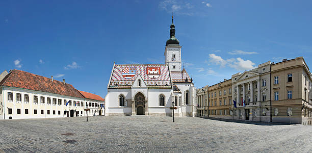 istock St Marks Church, Zagreb 185646709