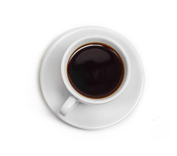 istock Perfect white coffee cup with steam 185646807