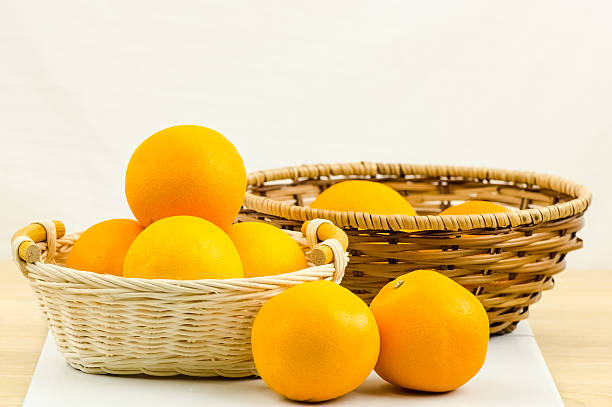 Orange fruit stock photo