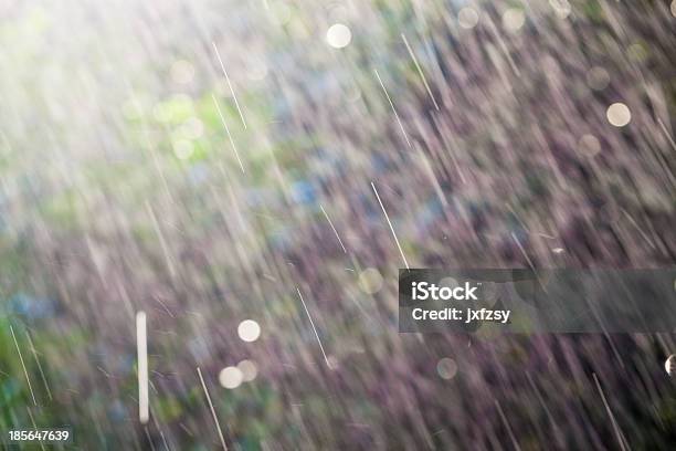 Gotas De Lluvia Foto de stock y más banco de imágenes de Agua - Agua, Belleza de la naturaleza, Brillante