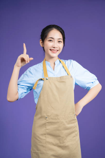 istock Image of young Asian woman on background 1856476617