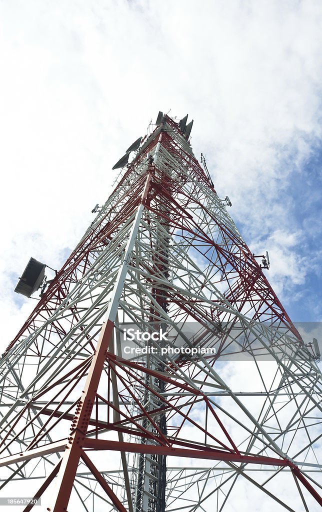 Handy tower Fühler - Lizenzfrei Antenne Stock-Foto