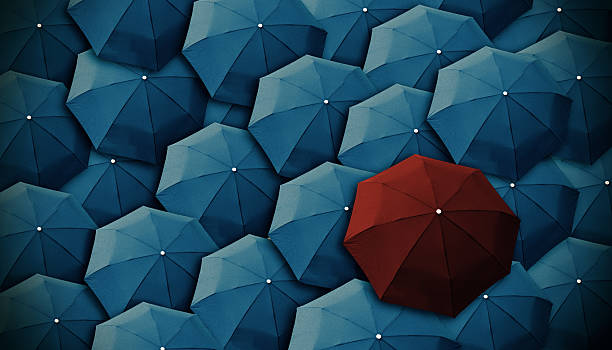 istock Umbrella, leader, unique, boss, individuality, original, special. 185647997