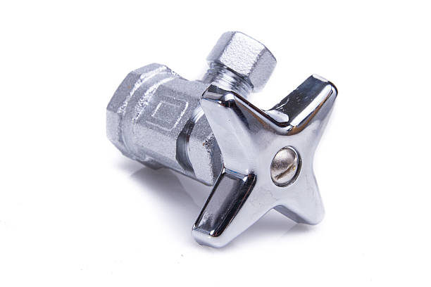 istock toilet Water valve 185648791