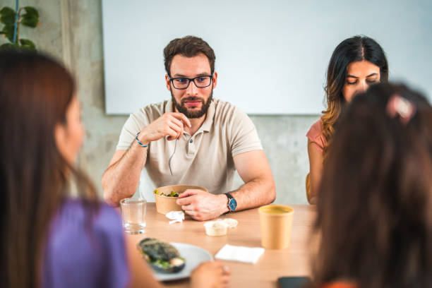 istock Eating Well in Contemporary Office 1856497477