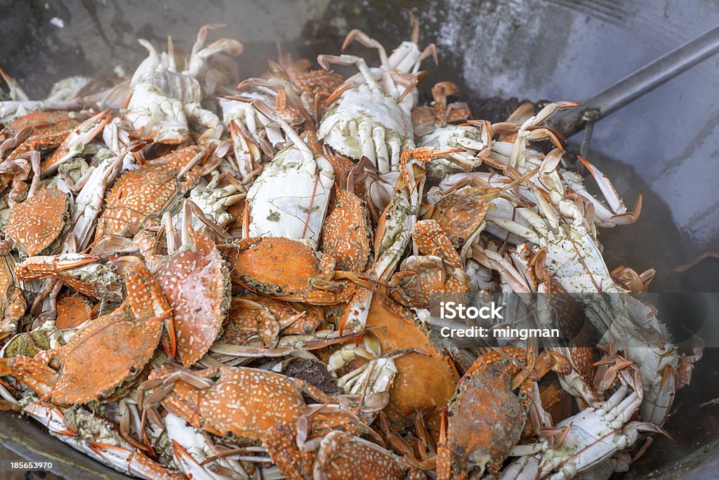 Steamed crab Crab Stock Photo