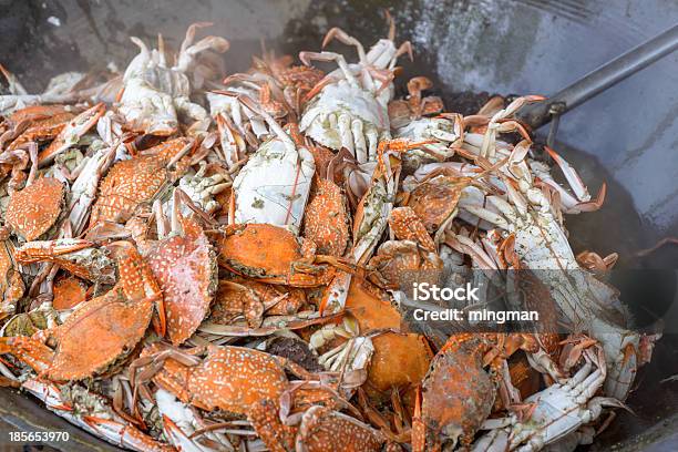 Steamed Crab Stock Photo - Download Image Now - Crab, Crab - Seafood, Maryland - US State