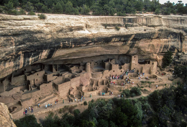 istock Mesa Verde NP - Cliff Palace - From Overlook - 1990 1856558294