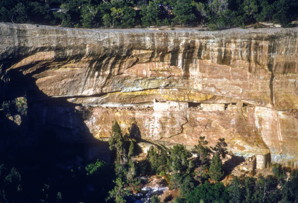 Mesa Verde NP - Sun Temple Telephoto - 1990