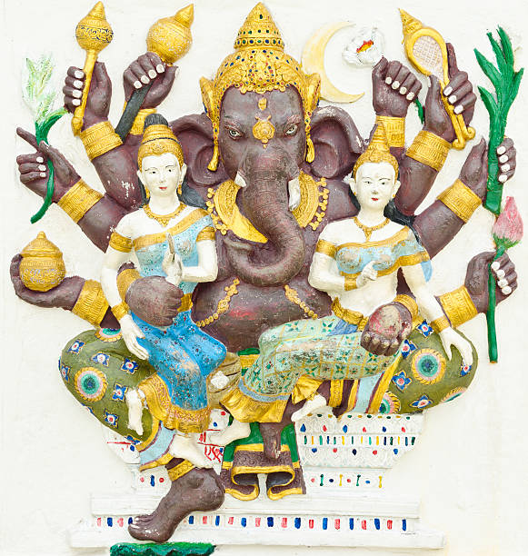 istock Hindu God Ganesha avatar image in stucco 185659865
