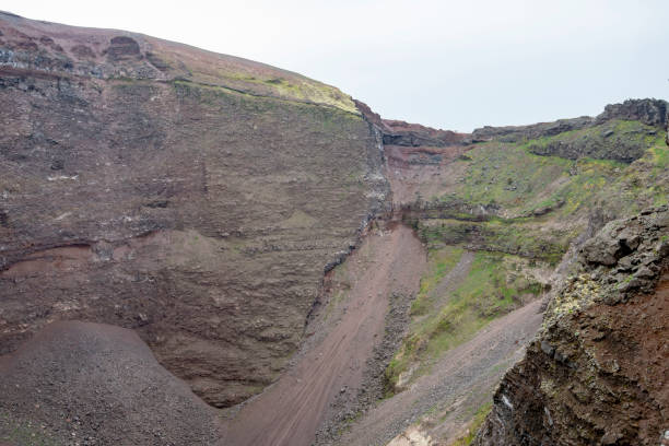 istock Crater of Vesuvius 1856621685