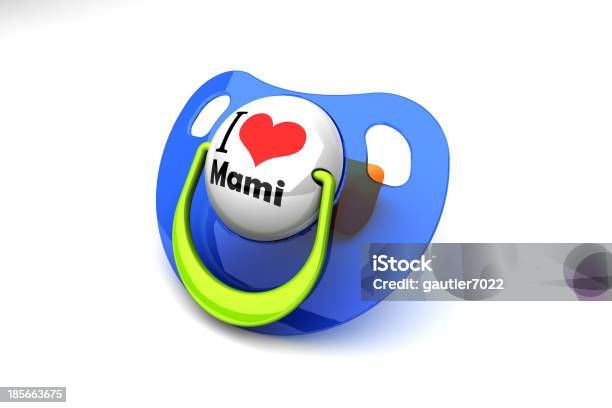 I Love Mami Stock Photo - Download Image Now - Pacifier, 12-17 Months, Baby - Human Age