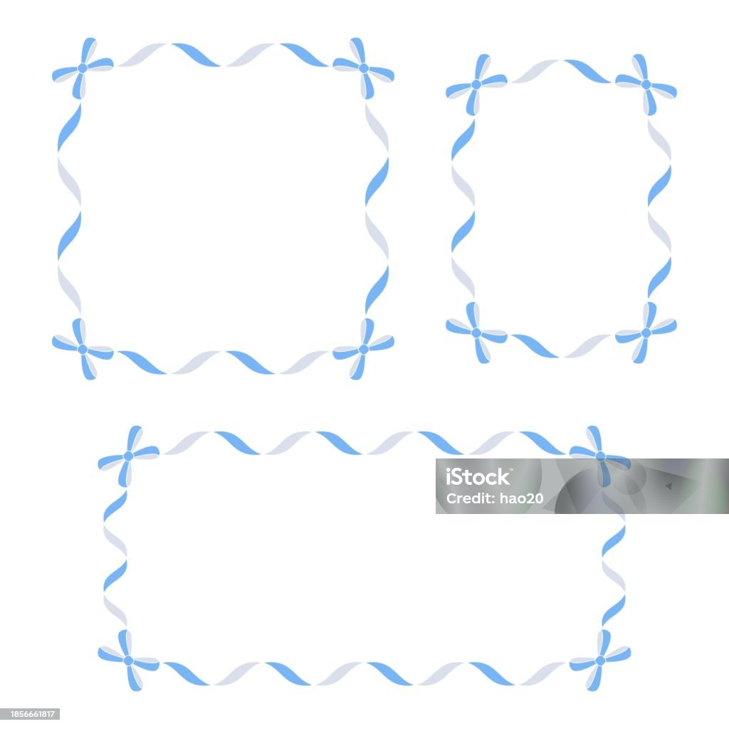 Border Frame Ribbon Ribbon Decorative Frame Set Vector Stock Illustration - Download Image ...