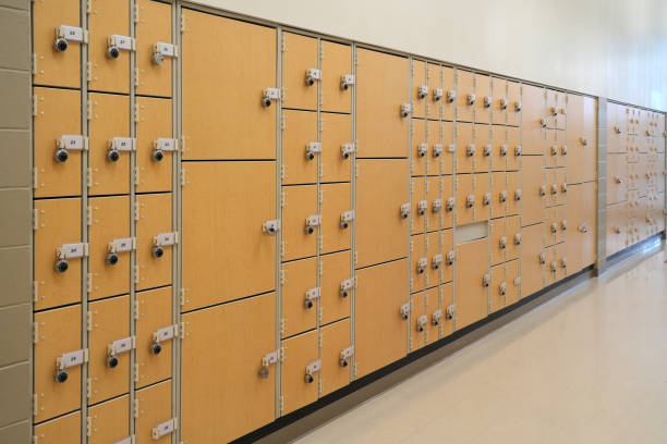 istock close up on lockers in the school 1856691339