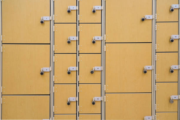 istock close up on lockers in the school 1856691340