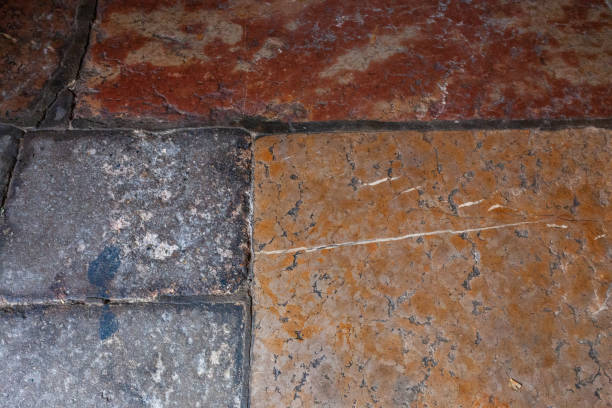 istock Stone slabs in a church porch. 1856705839