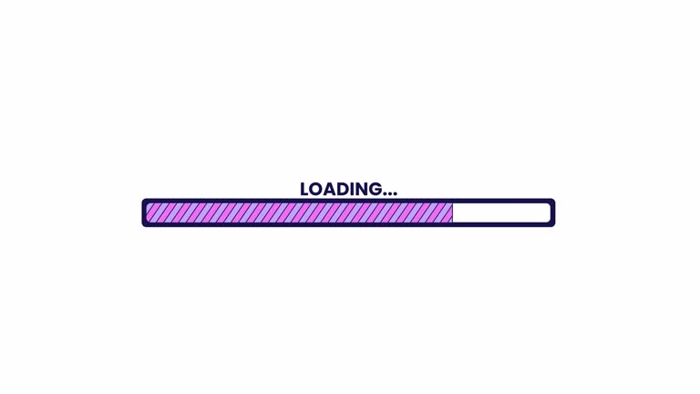 80s Loading Bar 300+ Loading Bar Logo Stock Videos and Royalty-Free Footage - iStock