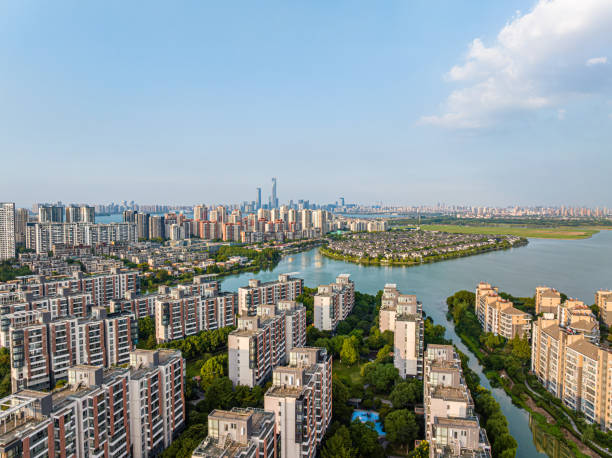 istock Jinji Lake and Urban Architecture 1856748481