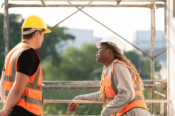 istock Portrait of architect and engineer with experience in multi-story building construction 1856750050