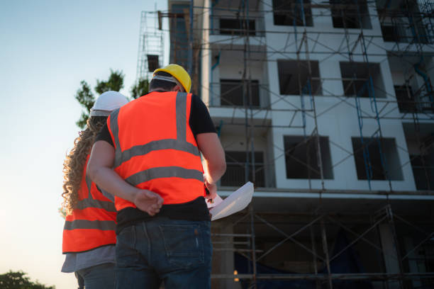 istock Portrait of architect and engineer with experience in multi-story building construction 1856761759