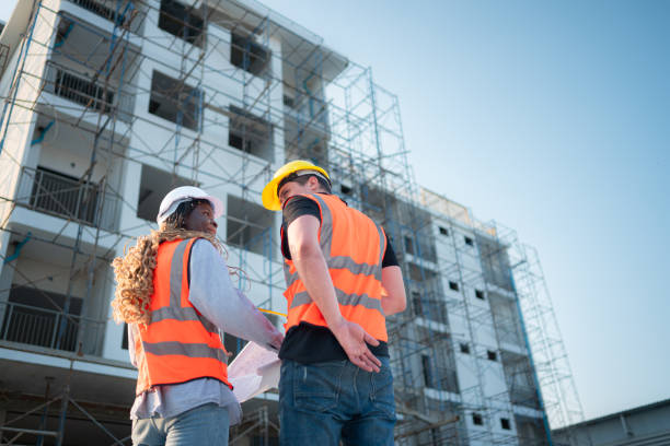istock Portrait of architect and engineer with experience in multi-story building construction 1856761772