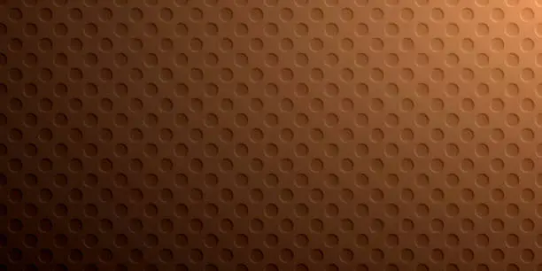 Vector illustration of Abstract brown background - Geometric texture