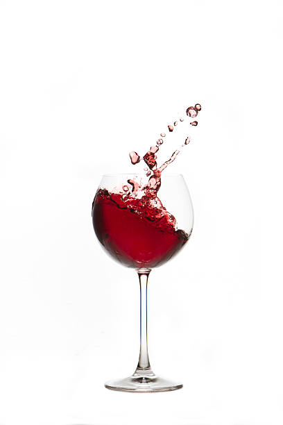 istock Red wine by the glass 185678482
