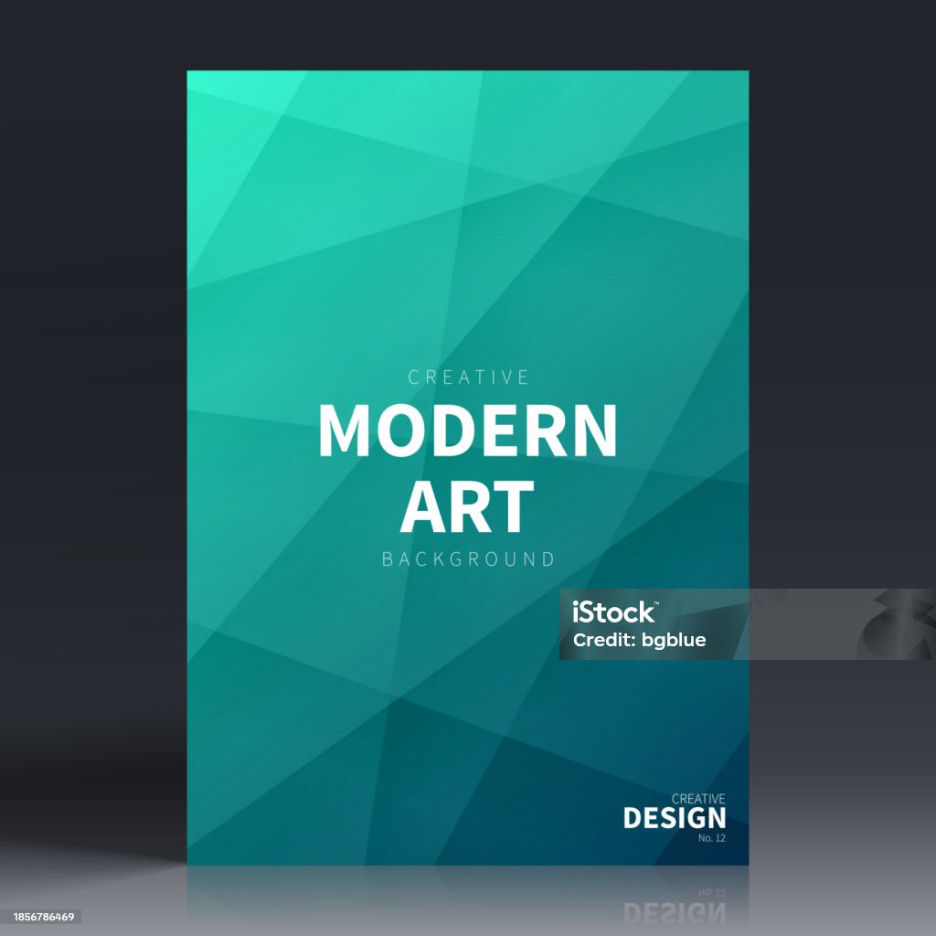Brochure Template Layout Green Cover Design Business Annual Report