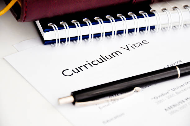 professional resume or curriculum vitae