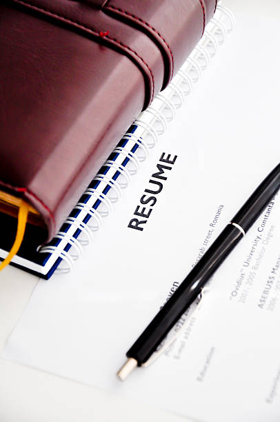istock professional resume or curriculum vitae 185680012