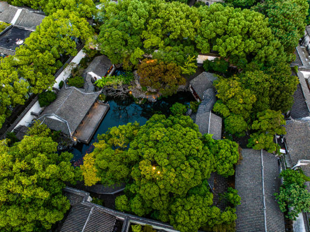 istock Suzhou Gardens in Ancient Town 1856805333