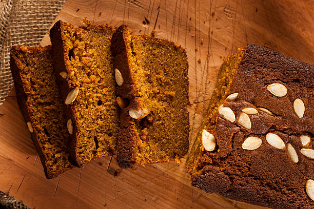 istock Organic Homemade Pumpkin Bread 185692035