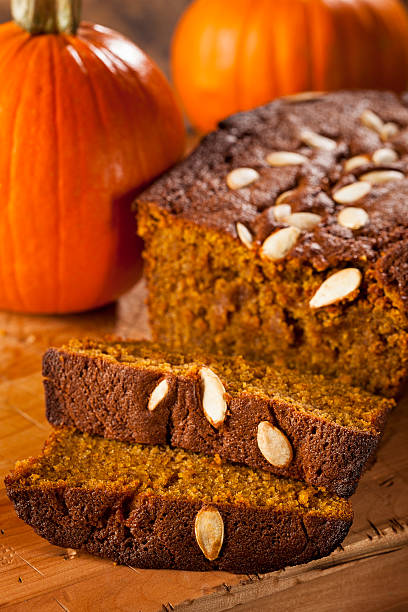 istock Organic Homemade Pumpkin Bread 185692065