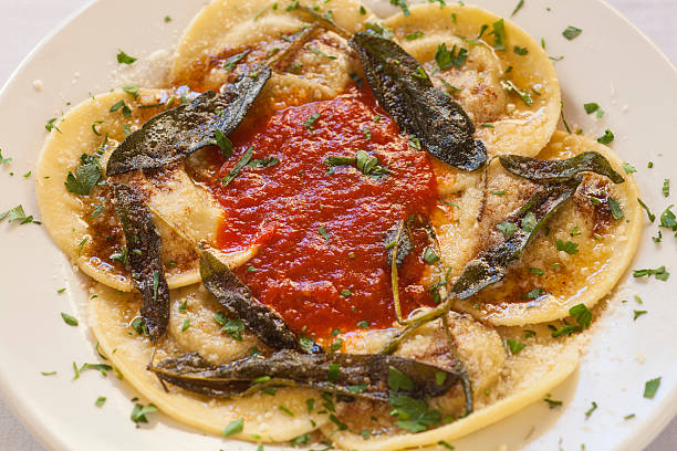 istock ravioli filled with beef, pork and mushrooms 185693652