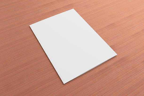 istock Blank card on wooden background 185696060