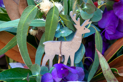 Eucalyptus leaf ornament