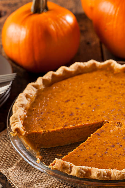 istock Homemade Delicious Pumpkin Pie 185711217