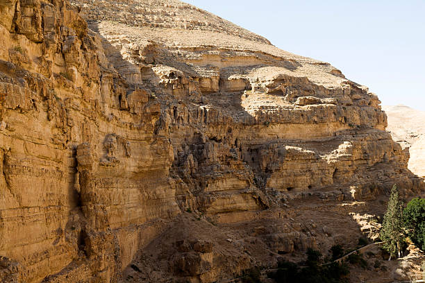 istock Desert canyon of Wadi Kelt 185711720