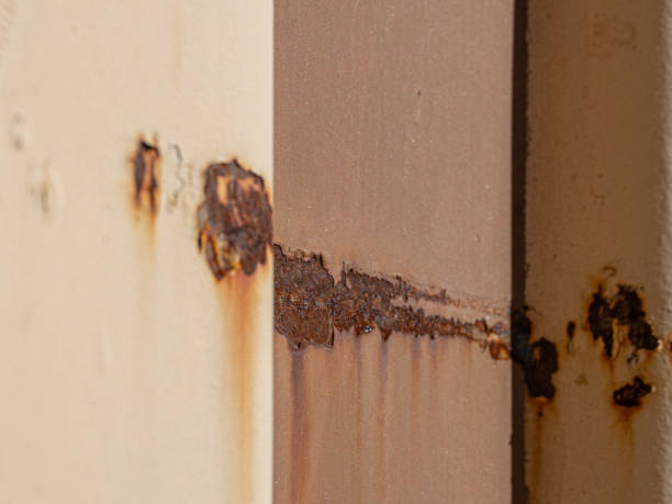 istock Rusty metal texture. Rusty metal background 1857118474