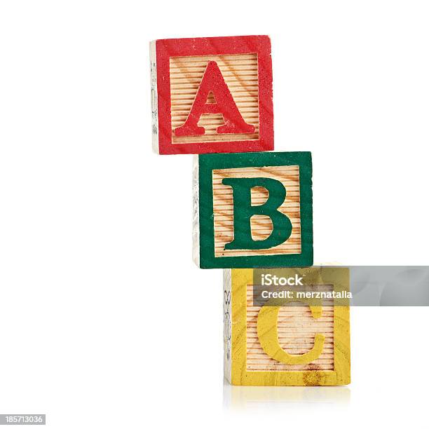 Hölzerne Würfel Alphabet Stockfoto und mehr Bilder von Alphabet - Alphabet, Bunt - Farbton, Fotografie