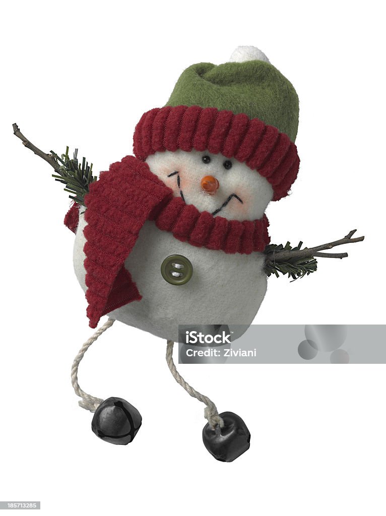 Boneco de neve - Royalty-free Alegria Foto de stock