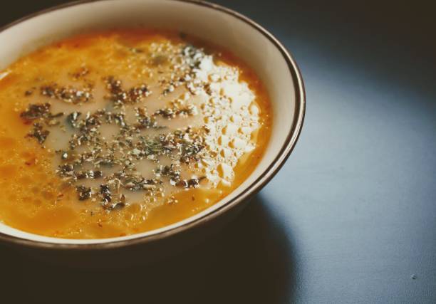 Vegetable soup with spice
