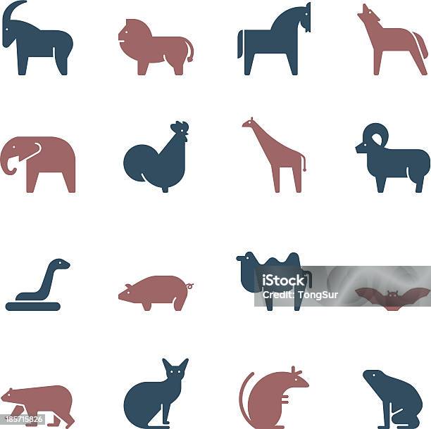 動物アイコンセット 1 Color シリーズ - アイコンのベクターアート素材や画像を多数ご用意 - アイコン, 動物 キリン, 大型のネズミ