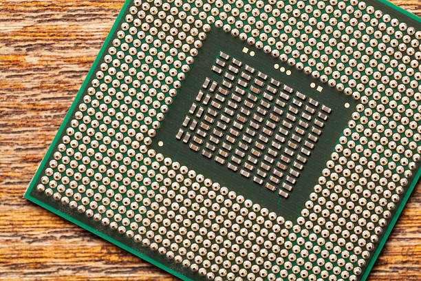 Central Processing Unit (CPU) stock photo