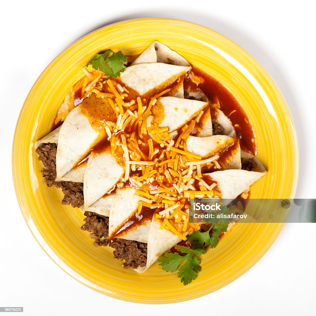 Manzo Enchiladas - Foto stock royalty-free di America Latina