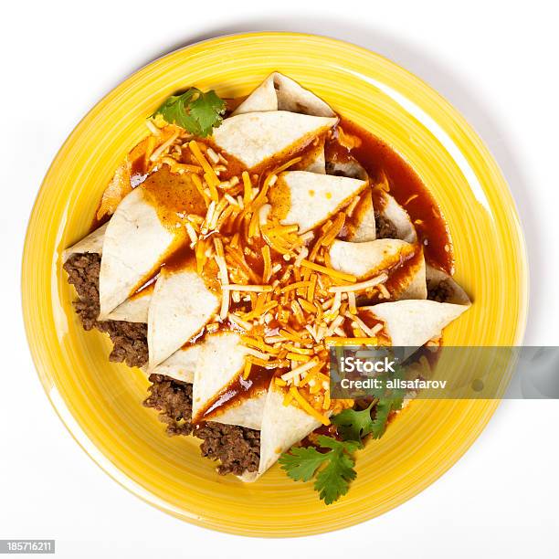 Manzo Enchiladas - Fotografie stock e altre immagini di America Latina - America Latina, Calore - Concetto, Carne