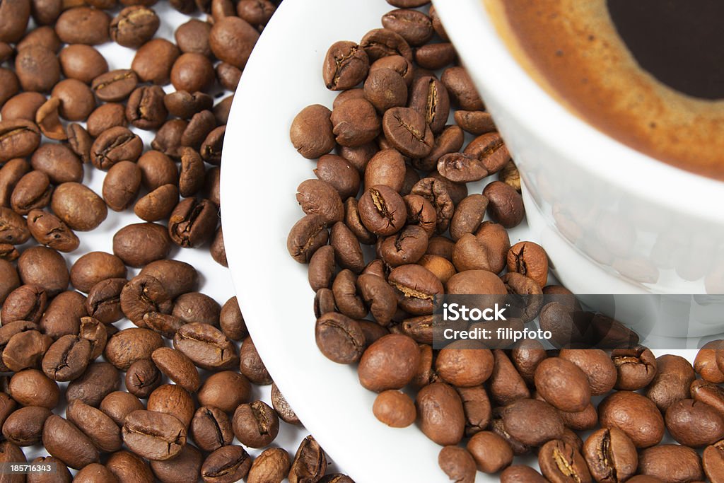 Tazza di caffè - Foto stock royalty-free di Arrosto - Cibo cotto
