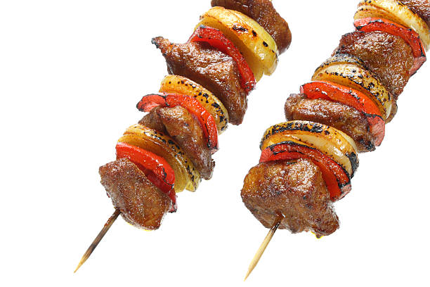 istock Skewers made with pork 185716510