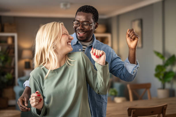 istock We are happy and enjoy sincere love! 1857170718