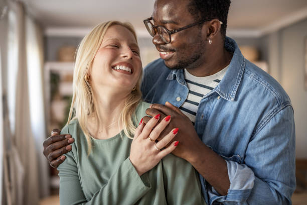 istock We are happy and enjoy sincere love! 1857170720